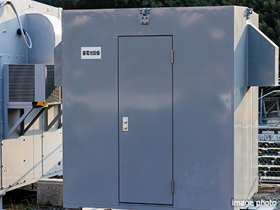 リチウム蓄電池システム｜パークシティ武蔵小杉ザ・ガーデンタワーズ