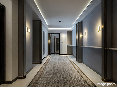 内廊下設計｜パークシティ武蔵小杉ザ・ガーデンタワーズ