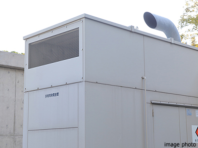 非常用発電設備｜パークシティ武蔵小杉ザ・ガーデンタワーズ